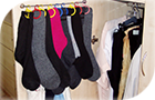 Anop - Spona na ponožky ve skříni